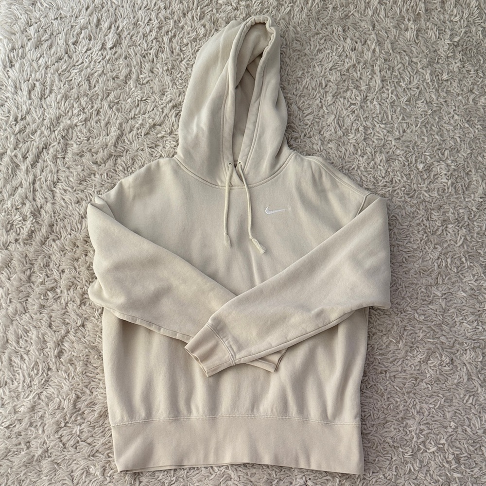 Women’s Cream Nike Hoodie